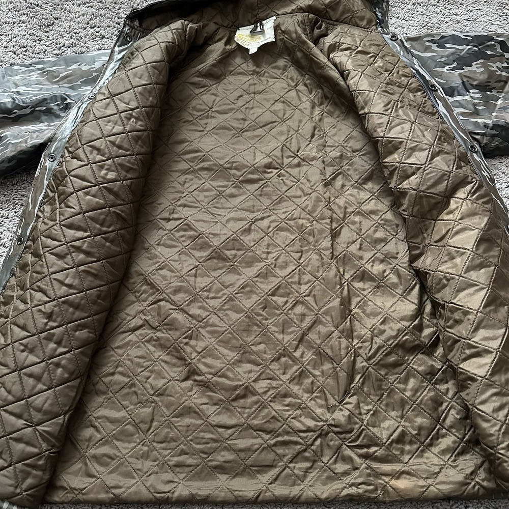 Sportsman's Choice Insulated All Weather Vintage Men's XL Camo Hooded Jacket - Picture 8 of 10